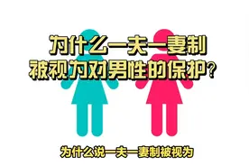 为什么一夫一妻制被视为对男性的保护？视频封面
