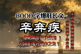 辛弃疾才华盖世，最终却只能看着山河破碎，无奈写下一首首意难平视频封面
