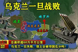 总面积超60万平方公里，乌克兰一旦失败，领土会被邻国瓜分吗？视频封面