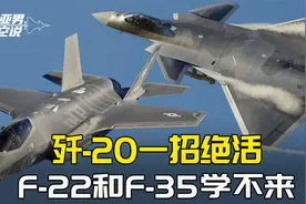 歼20的绝活，F-22和F-35学不来，美军收到好消息，顽疾可以根治了视频封面