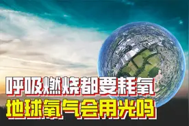 人畜需要呼吸，燃烧也要氧气，地球上的氧气会被用光吗？视频封面