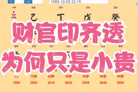 知晓文化195-财官印齐透，为何只是小贵？视频封面