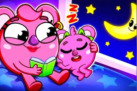 儿童益智动画：小宝贝晚上睡不着，妈妈就给他讲睡前小故事！视频封面