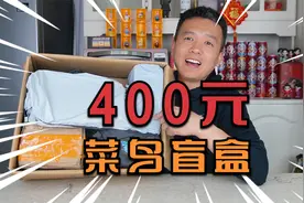 花400元买了一箱菜鸟快递盲盒，只有9个件，结果是亏还是赚？视频封面