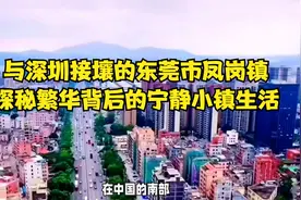 与深圳接壤的东莞市凤岗镇，探秘繁华背后的宁静小镇生活视频封面