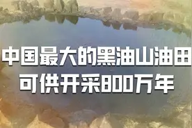 中国最大的黑油山油田，可供开采800万年，能代替进口石油吗？视频封面