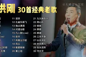 30首屠洪刚精选歌曲合集，经典音乐无损音质怀旧金曲，收藏慢慢听