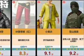 【虎扑锐评】《和平精英》皮肤评分榜，你最喜欢用那一套？