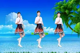 闽南语金曲《公虾米》新32步，老歌带DJ，舞步动感带劲视频封面