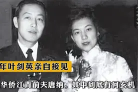 1978年，叶剑英亲自接见旅法华侨江青前夫唐纳，其中到底有何玄机视频封面