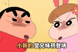 小新的堂哥和堂妹初次登场，小新就很喜欢堂哥视频封面