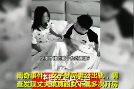 离奇事件：女子梦见老公出轨，调查发现丈夫果真跟女下属多次开房