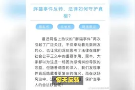 警方通报胖猫事件，殷世航火速道歉，赵樱子评论区被屠视频封面