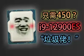 【垃圾佬】最强过渡！450元的i9-12900ES处理器！QXQ3！视频封面