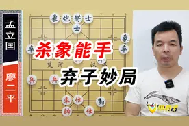 经典名局 杀象能手孟立国 拿手绝招 不吃光对方双象 都不会下棋了视频封面