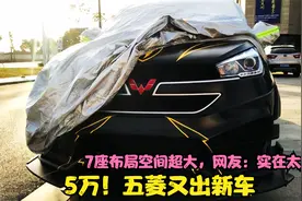 5万！五菱又出新车，7座布局空间超大，网友：实在太良心视频封面