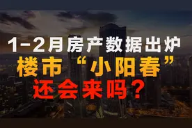 1-2月房产数据出炉，楼市“小阳春”会来吗？视频封面