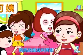 小朋友必学的家庭认知动画！简单易学的称谓儿歌《家庭称呼歌》视频封面