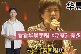 去掉伴奏听唱功，一起来听听华晨宇清唱《浮夸》视频封面