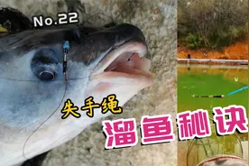 失手绳使用技巧，许多人都不知道的两个诀窍，溜鱼不再脱钩跑鱼视频封面