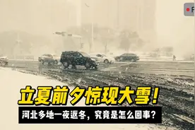 立夏前夕惊现大雪！河北多地一夜返冬，专家这样解释？视频封面