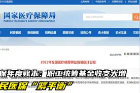 医保年度账本：职工统筹基金收支大增，居民医保“紧平衡”视频封面