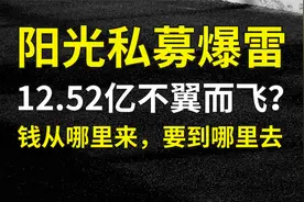 私募暴雷！12.52亿存款不见了？——钱从哪里来，要到哪里去（1）视频封面