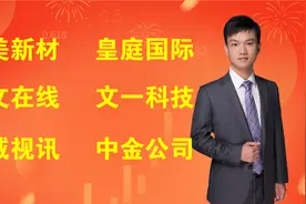 豪美新材，皇庭国际，中文在线，文一科技，天威视讯，中金公司视频封面