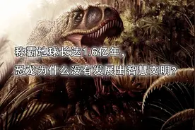 称霸地球长达1.6亿年，恐龙为什么没有发展出智慧文明？视频封面
