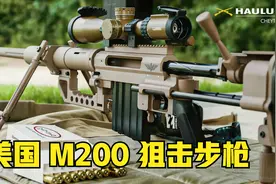 精度最高的步枪 美国 M200 干预型高精度狙击步 #军迷发烧友视频封面