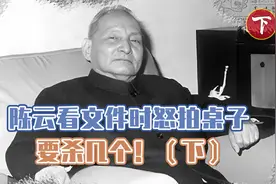 改革开放初期，贪污腐败现象丛生，陈云力挽狂澜，拯救了国家视频封面