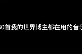 【我的世界】30首MC博主都在用的音乐，适合听音乐 玩游戏 拍视频