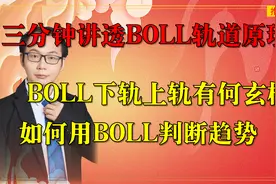 三分钟讲透Boll原理  boll上下轨有何玄机  如何用Boll判断趋势视频封面