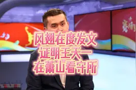 风翅在度发文，证明王天一在萧山看守所视频封面