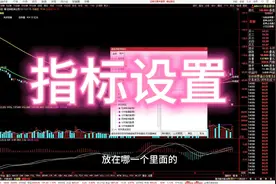 通达信主图副图和分时副图指标应用设置