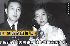 1978年，叶剑英亲自接见旅法华侨江青前夫唐纳，其中到底有何玄机视频封面