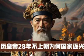 万历皇帝28年不上朝为何国家还兴盛视频封面