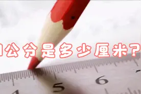 1公分是多少厘米？