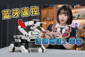 手搓一只机械狗笨笨，竟然还能遥控？流浪地球2智能积木视频封面