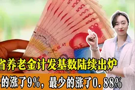 31省养老金计发基数陆续出炉，最多的涨了9%，最少的涨了0.88%视频封面