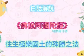 【淨土經典】唸佛即能往生《佛說阿彌陀經》殊勝力量 | 白話解說视频封面