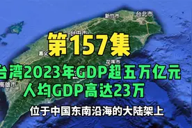 台湾2023年GDP超五万亿元，人均GDP高达23万视频封面