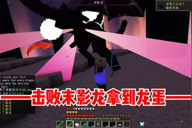 我的世界烦人的村民8：击败末影龙拿到龙蛋！视频封面