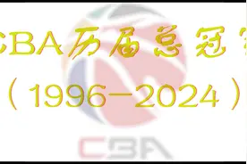 CBA历届总冠军（1996-2024）视频封面