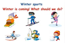 少儿英语：冬季运动 - English: Winter sports视频封面