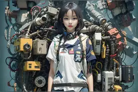 推荐壁纸：机甲少女图片