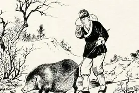 民间故事：屠夫算卦，骂卦师装神弄鬼，回家后纸人和老鼠上门索命图片