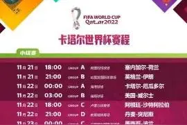 卡塔尔世界杯完整赛程，北京时间，宜收藏图片