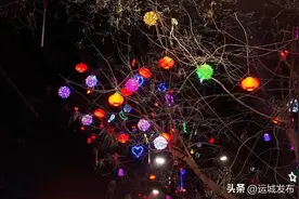视觉|“亮”出年味 灯光璀璨迎新春图片