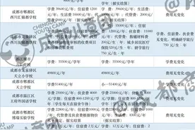 学费最高涨7000多！今年在成都读私立要多少钱？图片